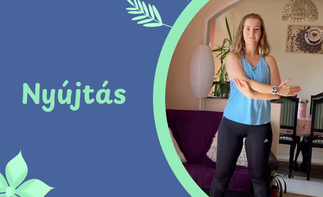 Nyújtás állásban  – videó