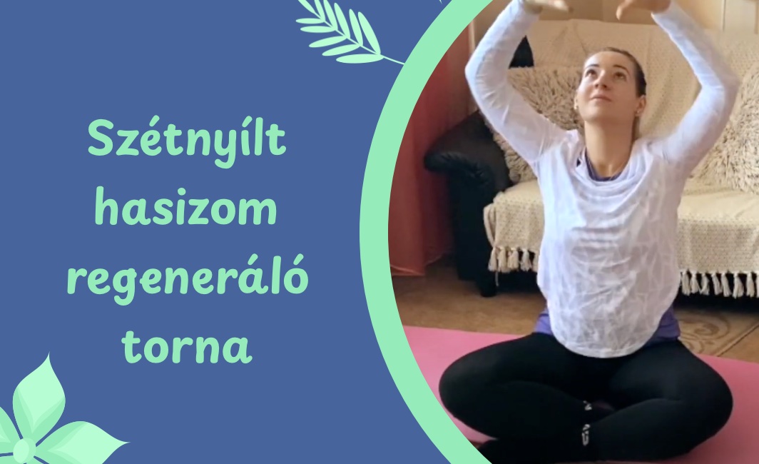 Szétnyílt hasizom torna 1-2. hét  – videó