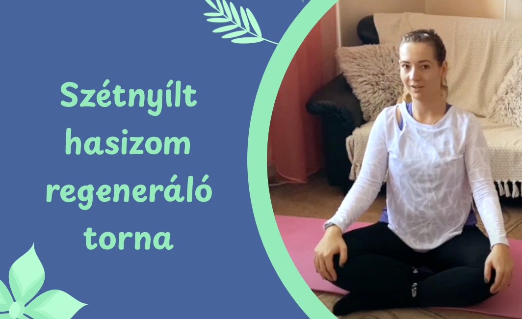 Szétnyílt hasizom torna 1-2. hét  – videó