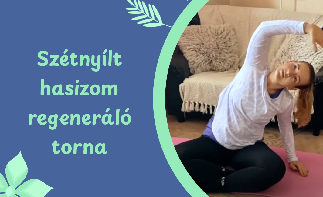 Szétnyílt hasizom torna 1-2. hét  – videó